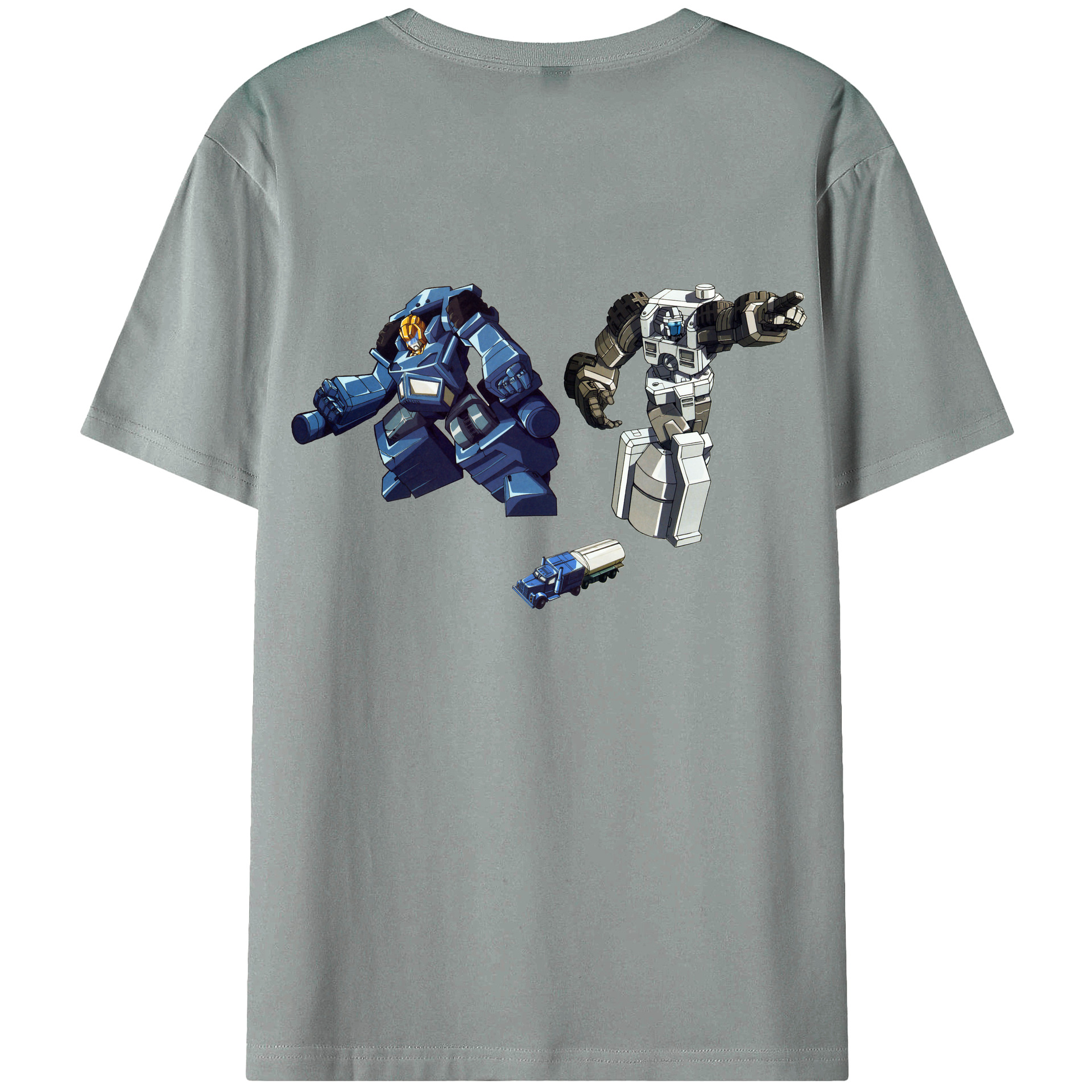 （画像用）  綿100％ メンズ半袖Tシャツ（バックプリント） 通気性